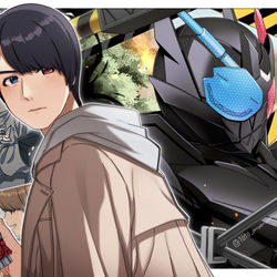 This is a pixiv picture whose title is 第20話「悪魔のトリガー」.