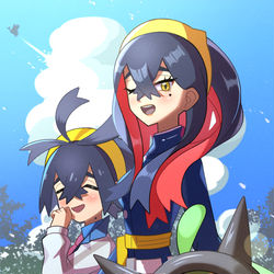This is a pixiv picture whose title is ぽにおー！.