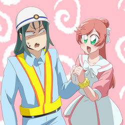 This is a pixiv picture whose title is もんもん！.