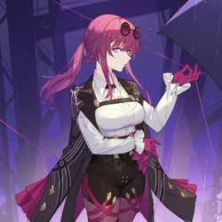 This is a pixiv picture whose title is 卡芙卡.