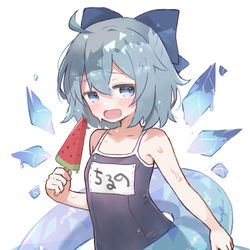 This is a pixiv picture whose title is 溶ける～.