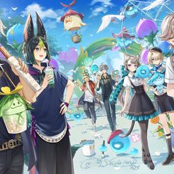 This is a pixiv picture whose title is ✨🍀🕊Happy 3rd Anniversary!!🕊🍀✨.