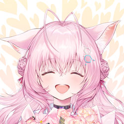 This is a pixiv picture whose title is こよちゃん100万達成おめでとう！！！！！.