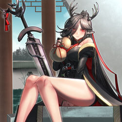 This is a pixiv picture whose title is 仇白 チューバイ Qiubai.