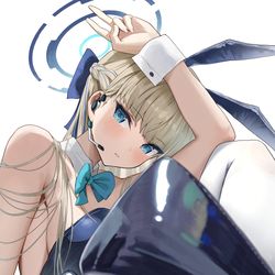This is a pixiv picture whose title is ３８日目、飛鳥馬トキ　（バニーガール）.