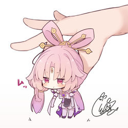 This is a pixiv picture whose title is つままれてる.