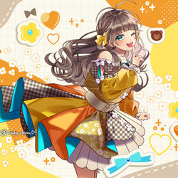This is a pixiv picture whose title is ヒミツ恋ゴコロ.