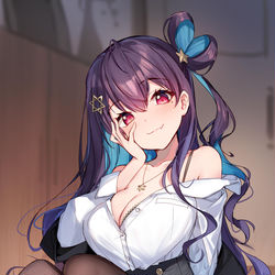 This is a pixiv picture whose title is 退勤～.