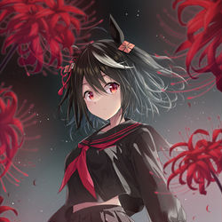 This is a pixiv picture whose title is 彼岸キタちゃん.
