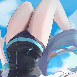 This is a pixiv picture whose title is 黒見セリカ.