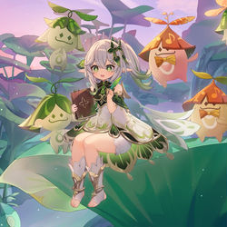This is a pixiv picture whose title is 3周年HoYoFair ナヒーダ.