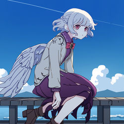 This is a pixiv picture whose title is サグメ様.