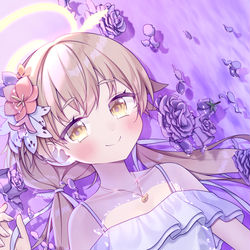 This is a pixiv picture whose title is 『描き続ける未来を』.