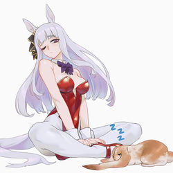 This is a pixiv picture whose title is bunny.