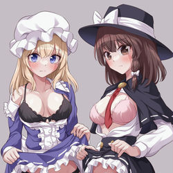 This is a pixiv picture whose title is 見せてくれる蓮メリちゃん.