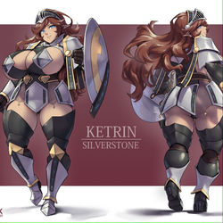 This is a pixiv picture whose title is Ketrin Silverstone.