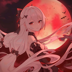 This is a pixiv picture whose title is day87 月下.