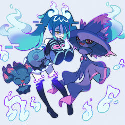 This is a pixiv picture whose title is ゴーストタイプ.