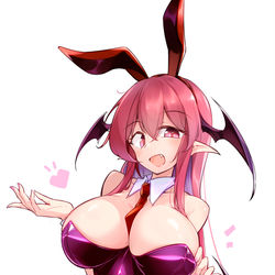 This is a pixiv picture whose title is バニーガール小悪魔.