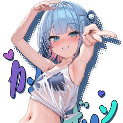 This is a pixiv picture whose title is カンザリン.