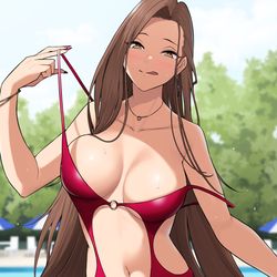 This is a pixiv picture whose title is お姉さんと早く一緒に遊ぼぉ～ぜ💕.