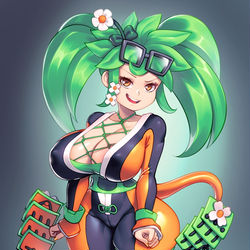 This is a pixiv picture whose title is Hiyokanna (Fusion).