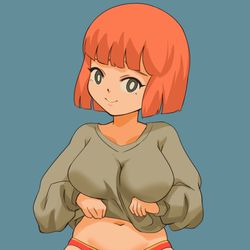 This is a pixiv picture whose title is McDonald's Mom 🍔🍟😊.