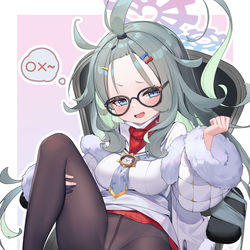 This is a pixiv picture whose title is 碧蓝档案 姫木 メル  梅露 ブルーアーカイブ.