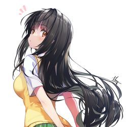 This is a pixiv picture whose title is 古手川唯.