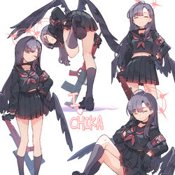 This is a pixiv picture whose title is イチカ.