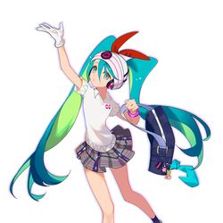 This is a pixiv picture whose title is 超能系miku！.