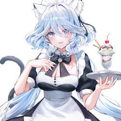 This is a pixiv picture whose title is maid.