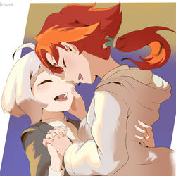 This is a pixiv picture whose title is 3年後スレミオまとめ.