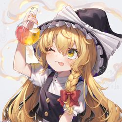 This is a pixiv picture whose title is 魔理沙.