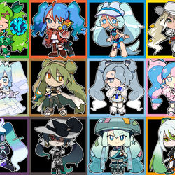 This is a pixiv picture whose title is ✨🌈ProjectVOlTAGE🌈✨.