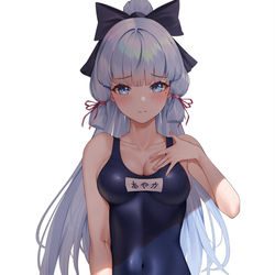 This is a pixiv picture whose title is 神里綾華.