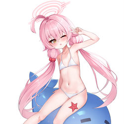 This is a pixiv picture whose title is ホシノ.