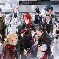This is a pixiv picture whose title is Happy 3rd Anniversary.