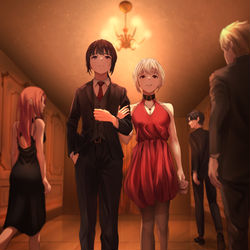 This is a pixiv picture whose title is High Class.