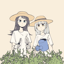 This is a pixiv picture whose title is 오이농사.