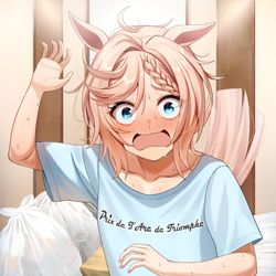 This is a pixiv picture whose title is へ、部屋を今からチェックするんですか！？.