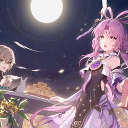 This is a pixiv picture whose title is 中秋节快乐！.