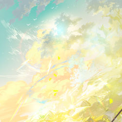 This is a pixiv picture whose title is 金色的奥摩斯港.