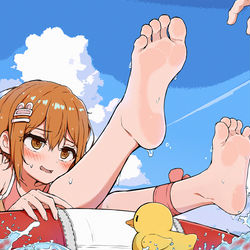 This is a pixiv picture whose title is 陷入.