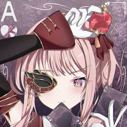 This is a pixiv picture whose title is 「盗めないものはないよ—探偵さん」.