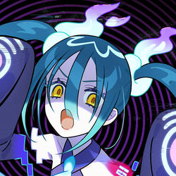 This is a pixiv picture whose title is ポケミクファンアート.