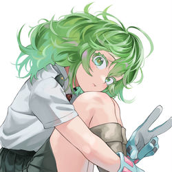 This is a pixiv picture whose title is 葉隠さん！.