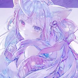 This is a pixiv picture whose title is 【お仕事絵】歌ってみたイラスト.