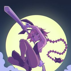 This is a pixiv picture whose title is 中秋名月.
