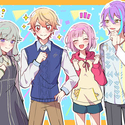 This is a pixiv picture whose title is ワンダショのNew私服.
